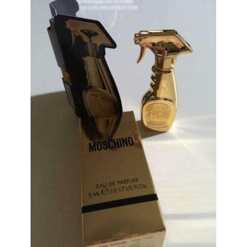 Luxe MOSCHINO parfum miniaturen oa TOY 2 & TOY BOY & FRESH