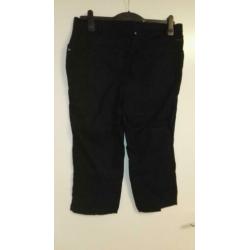 Brax Donkerblauw Broek Mt 44 ZGAN! Alicia Driekwart