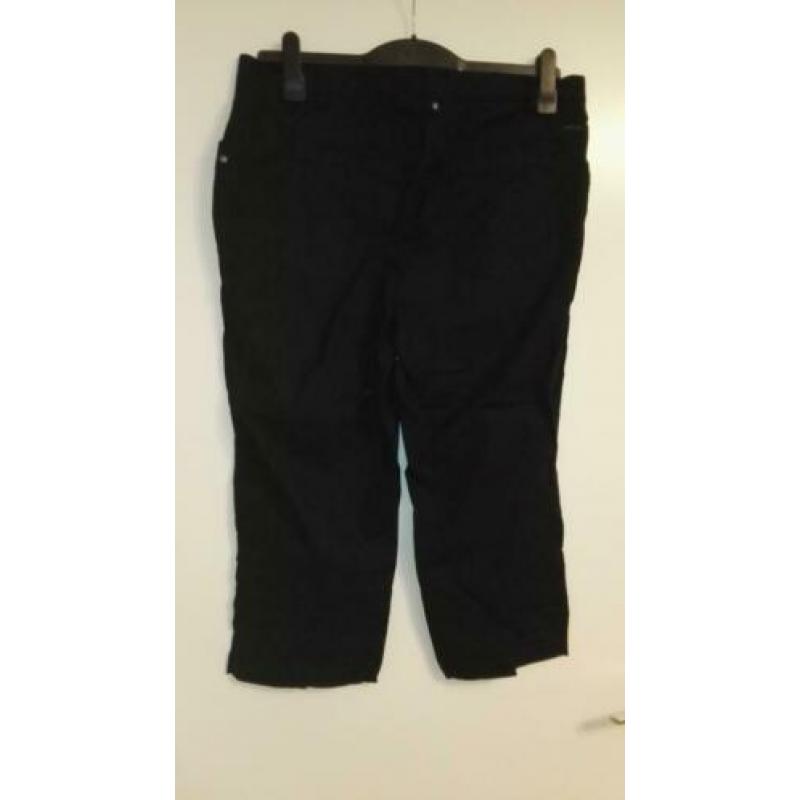 Brax Donkerblauw Broek Mt 44 ZGAN! Alicia Driekwart