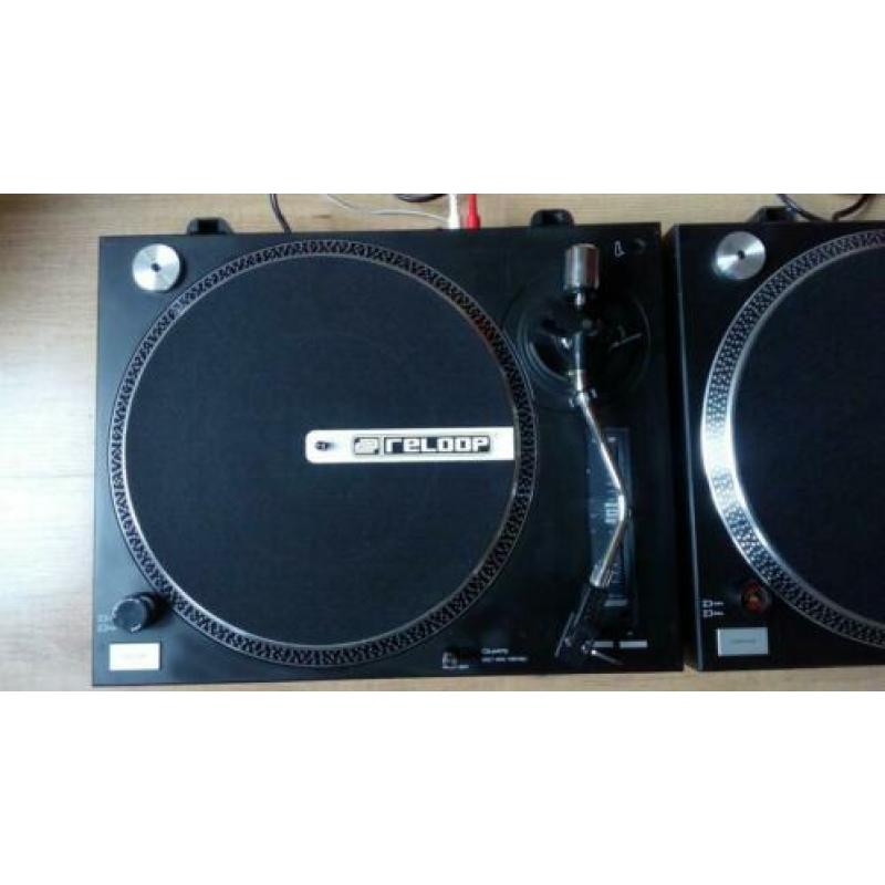 2 Stuks - Goed werkende DJ Draaitafels - Kijk en Lees.