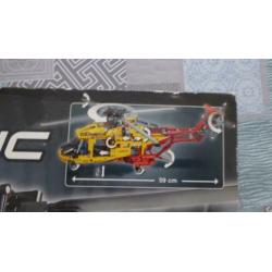 Lego technics rescue helicopter no. 9396