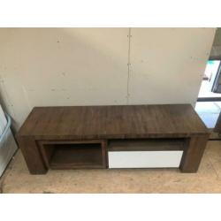 Stoer tv meubel massief acacia hout