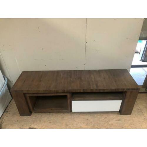 Stoer tv meubel massief acacia hout