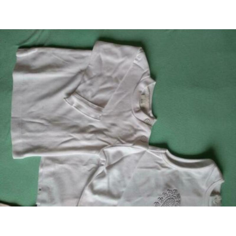 Katoenen setje: jurk, legging, longsleeve.