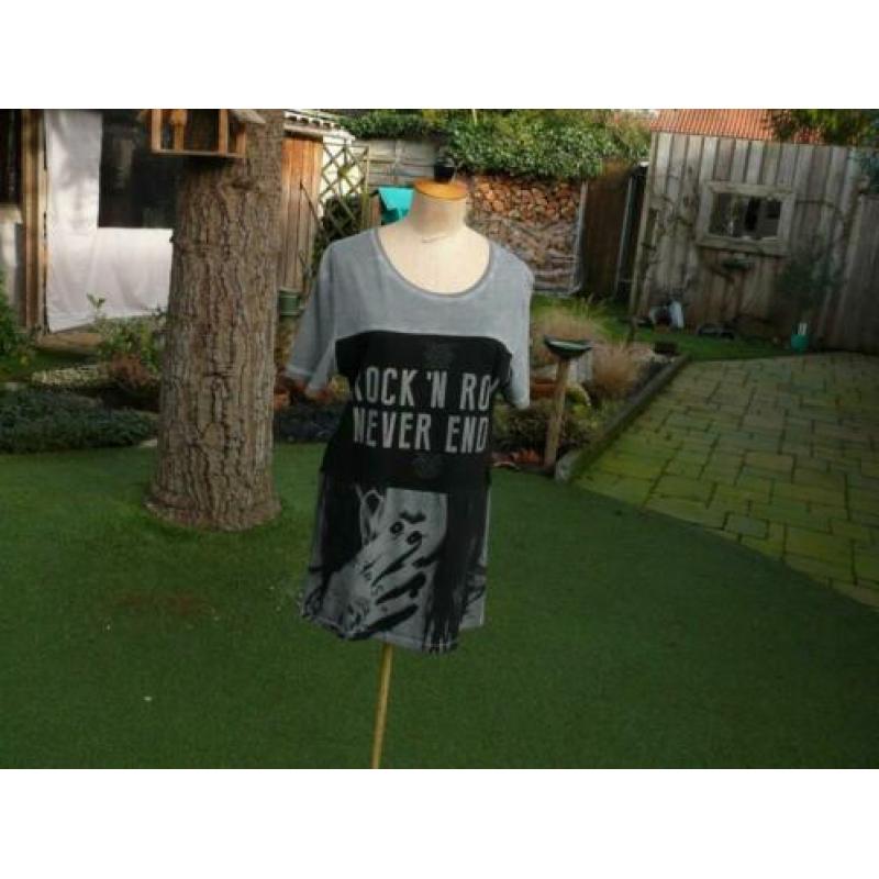 KULTIVATE shirt maat L als nieuw ( rock n roll never ends )