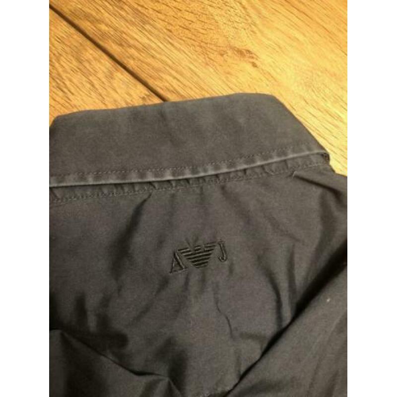 Armani Jeans overhemd blouse. Maat: L. Zwart