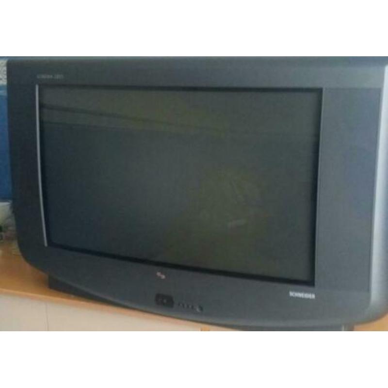 Scneidar tv 80cm met afstand bediening.