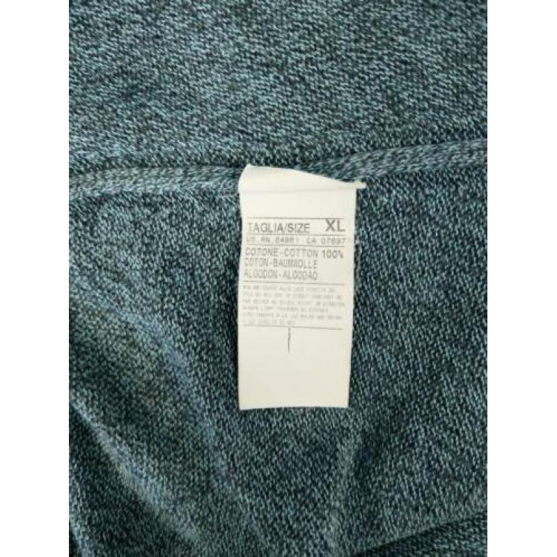 United Colors of Beneton Vest Blauw/Grijs Maat XL