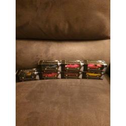 7 Collezione Classico Ferrari's in originele verpakking