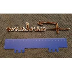 Vintage auto emblemen