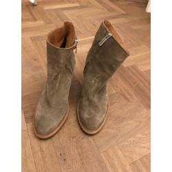 Shabby suede laarsjes maat 38
