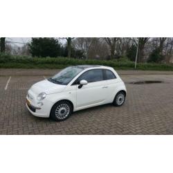 Fiat 500 1.2 AUT 2009 Wit