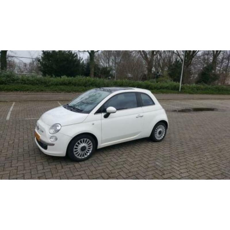 Fiat 500 1.2 AUT 2009 Wit