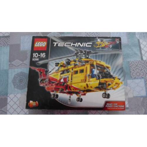 Lego technics rescue helicopter no. 9396