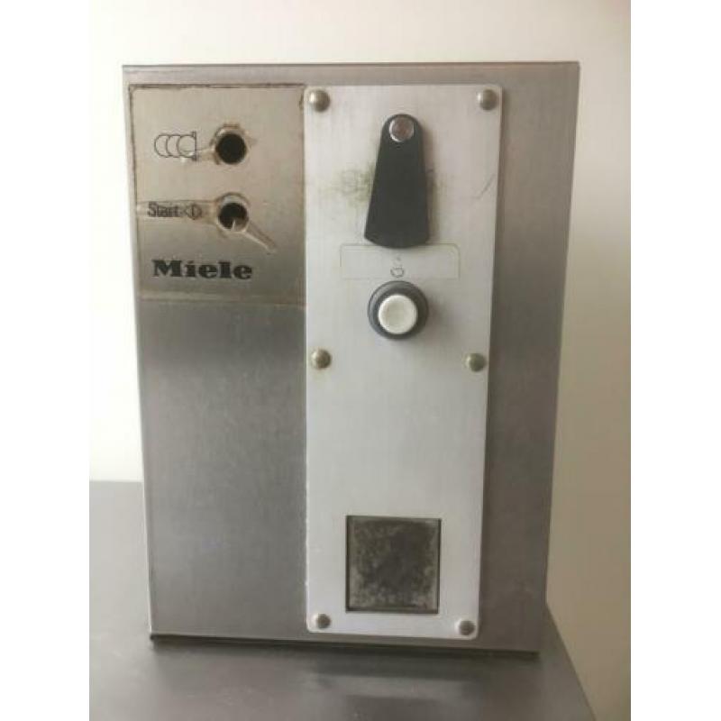Miele professionele droger met muntautomaat