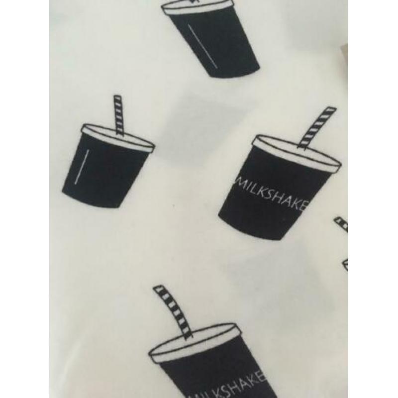 Carlijn Q milkshake NIEUW shirt trui longsleeve maat 86/92