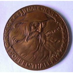 1923 brons Duitsland 6 Mark Doppeltaler 20 gram