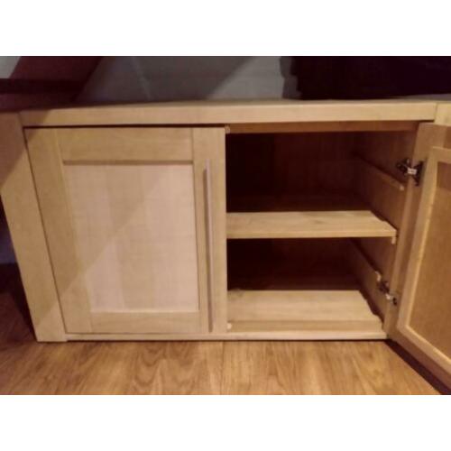 Teakhouten TV kast