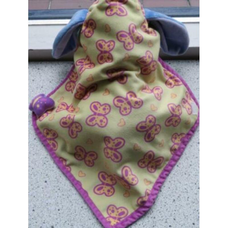Ijoor yjoor met knuffeldekentje Disney merk Nicotoy ca 30 cm