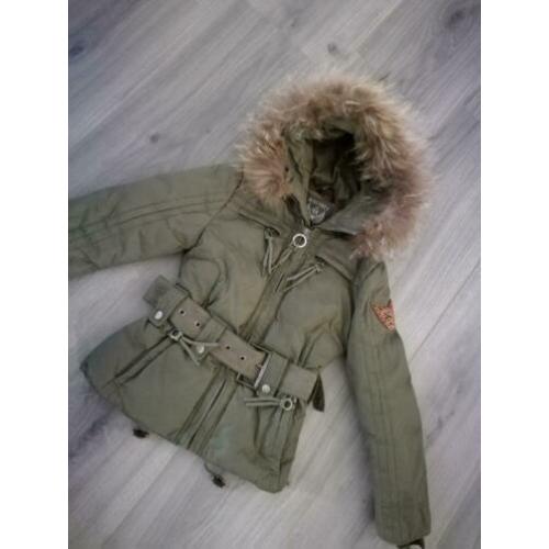 Meisjes airforce jas maat 128/134