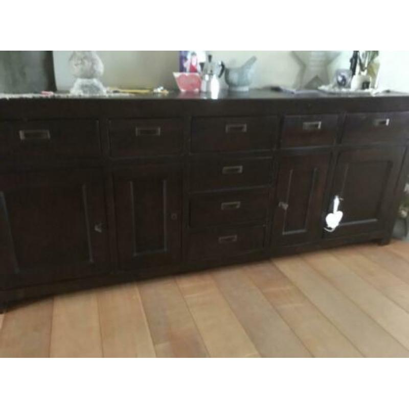 Dressoir koloniaals teak