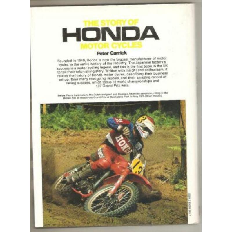 The story of Honda motor cycles