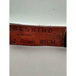 Liebeskind Berlin riem in maat 85 en incl verzenden.