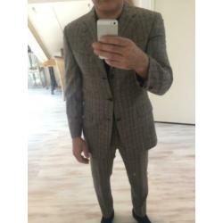 **VERKOCHT** PAL ZILERI Kostuum Plaid/Geruit/Fijne rui