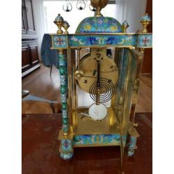 Brocante blaauw tot donkerblauwe decoraties