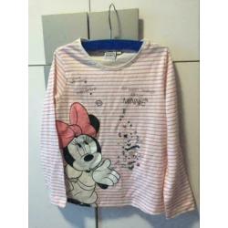 Minnie mouse longsleeves, maat: 116