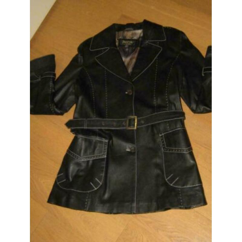 PERA EXCLUSIEVE LEREN TUSSENJAS mt. XL (Valt als 42)