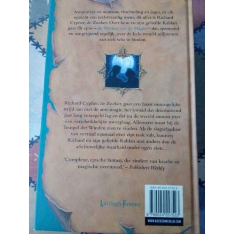 Terry Goodkind Vierde wet Tempel der winden Hardcover