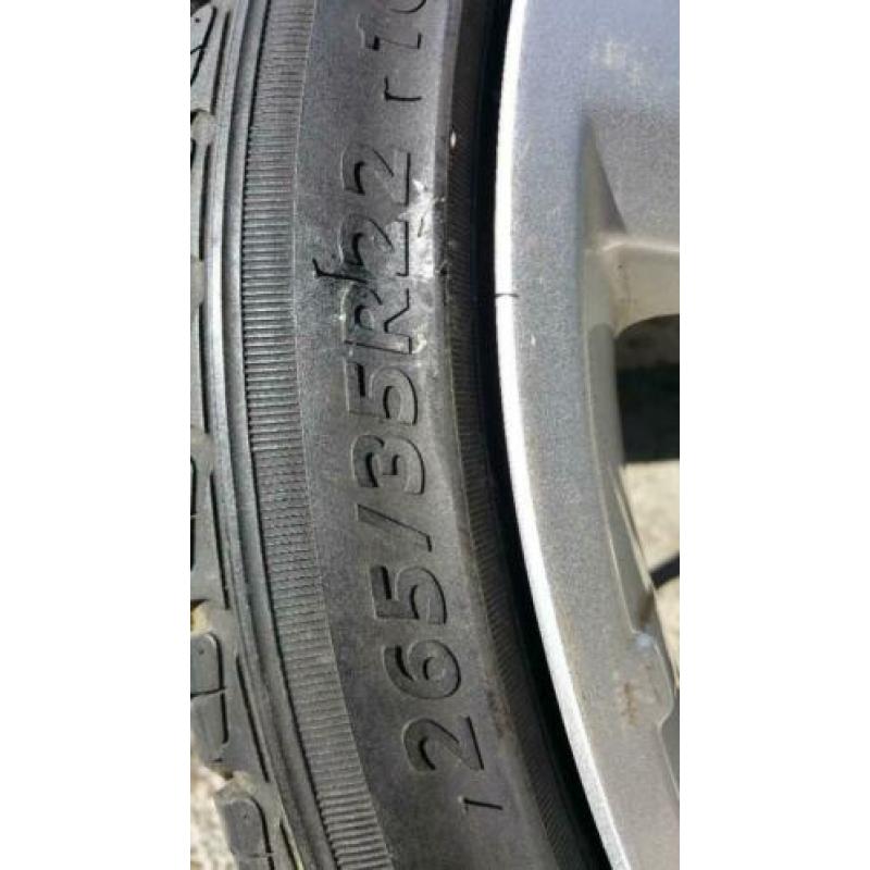 22 inch Mercedes velgen
