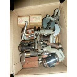 x 35mm film onderdelen - tamboer - sprockets - geleiders