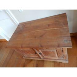 TV kastje teak met plank