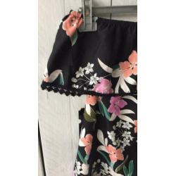 Nieuw strapless off shoulder jurk 38 M en meer