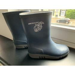 Dunlop donkerblauwe regenlaarzen / kinderlaars maat 29