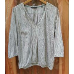 Springfield witte boho Ibiza top tuniek h&m esprit edc S M