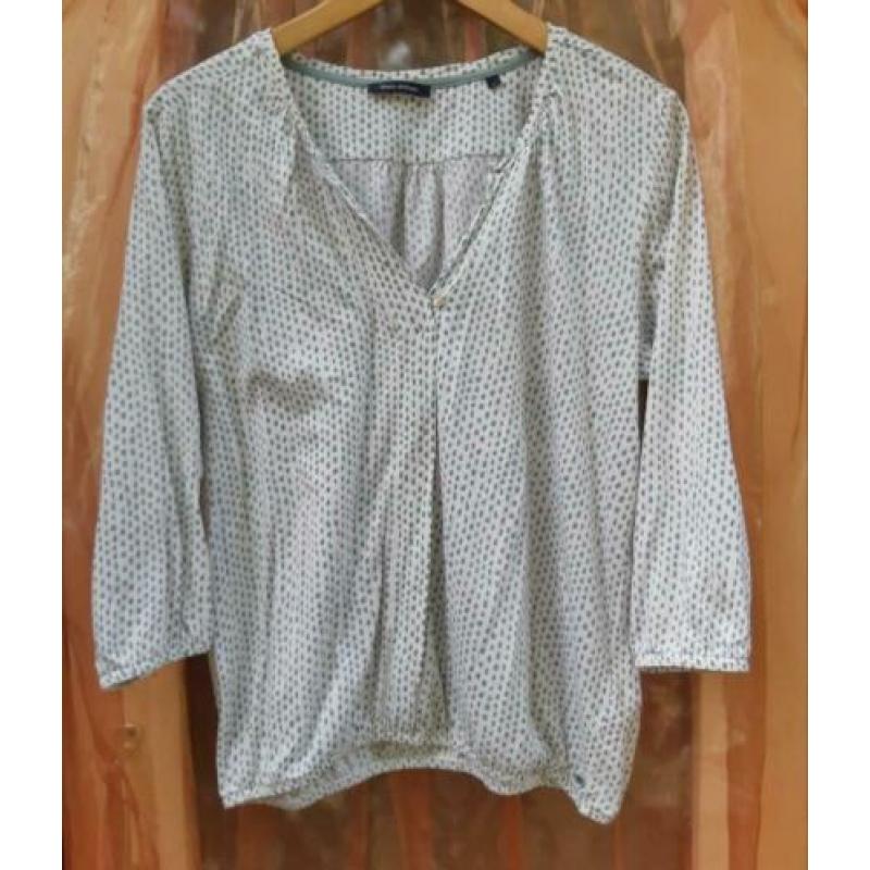 Springfield witte boho Ibiza top tuniek h&m esprit edc S M