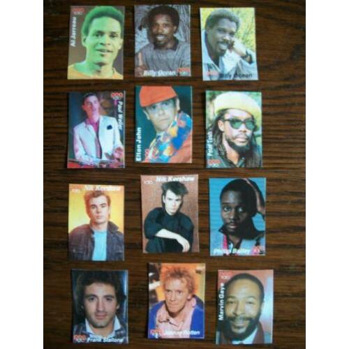 Popfoto zegels / 36 stuks in 1 koop