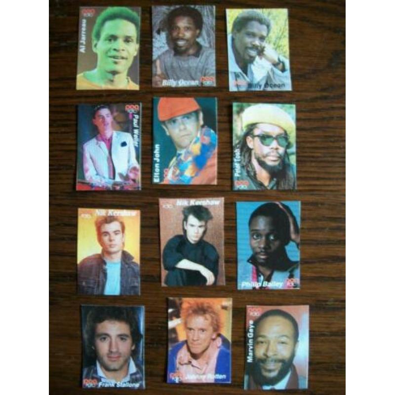 Popfoto zegels / 36 stuks in 1 koop