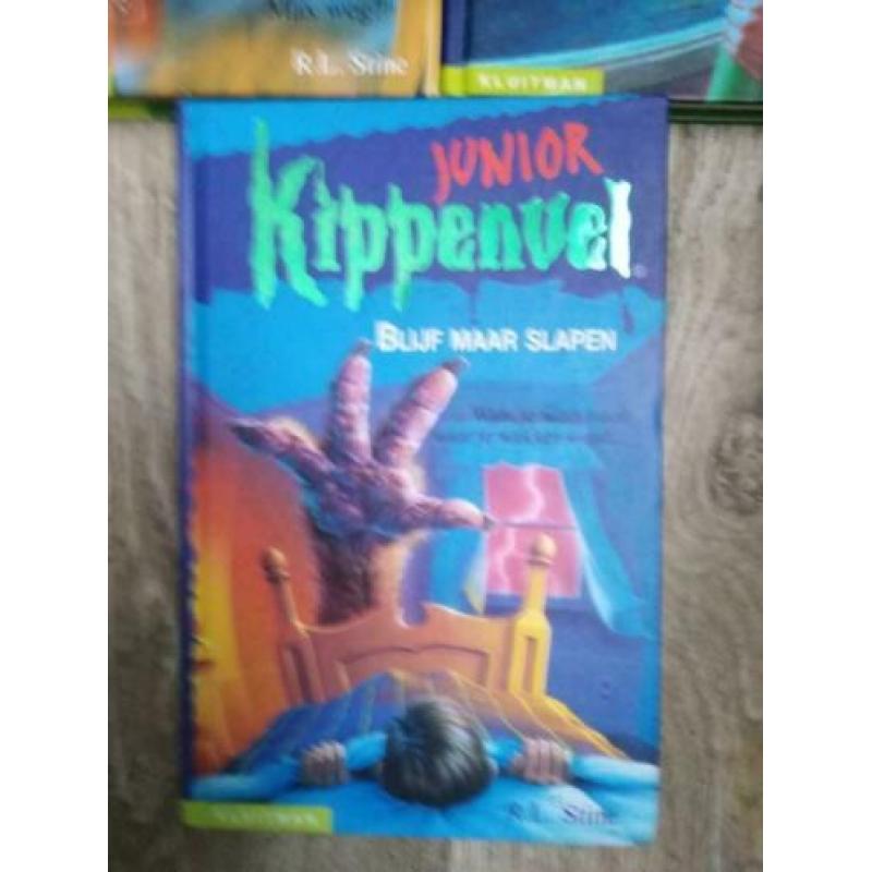 3 boeken KIPPENVEL JUNIOR ZGAN samen €1,50