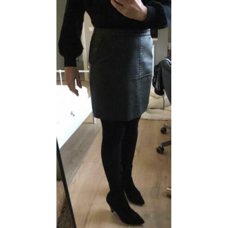 Imitatieleer rokje merk Costes