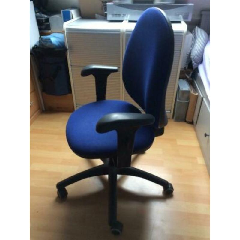Blauwe Bureaustoel