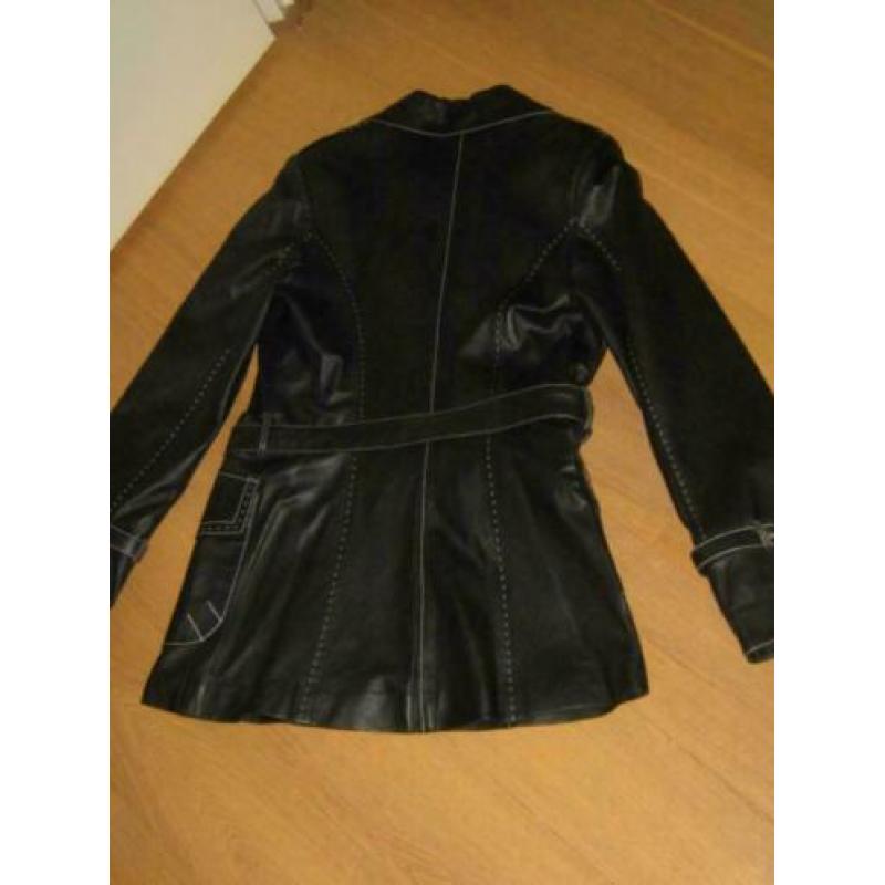 PERA EXCLUSIEVE LEREN TUSSENJAS mt. XL (Valt als 42)