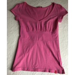 Nieuw t shirt shirt topje 36 merk Esprit EDC Small roze