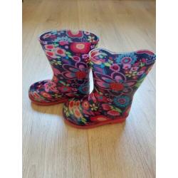 Meisjes regenlaarsjes maat 22