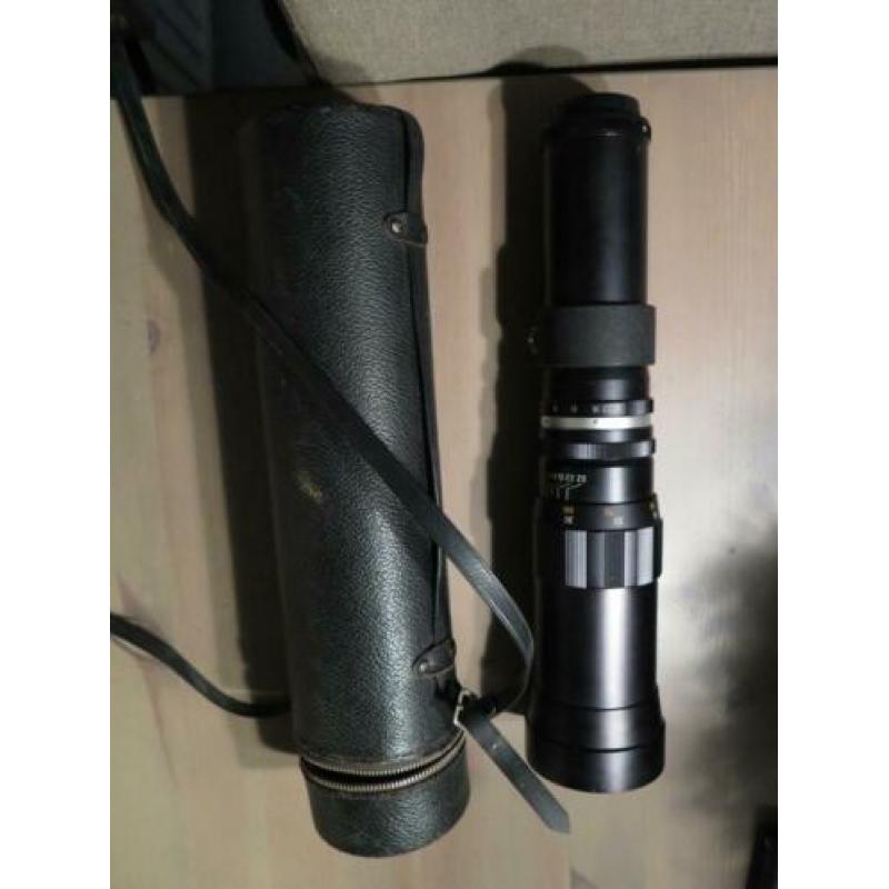 Tokina 400 mm op M42 Pdraad
