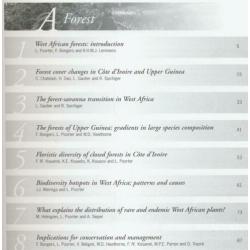Biodiversity of West African Forests; woody plants; 2004
