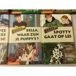 T.K.nog 7 Puppy Patrol boeken en 2 DVD's zie actuele lijst